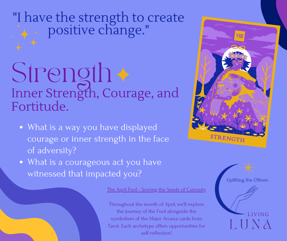 Strength: Courage in the Face of Adversity — Safrianna @ Living LUNAs